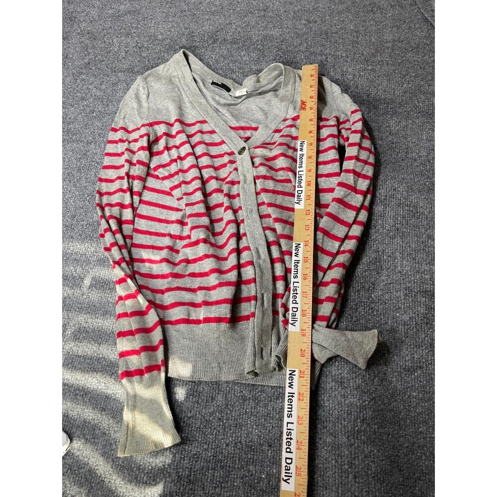 BDG Sweater Womens Medium M Long Sleeve Button Up Striped